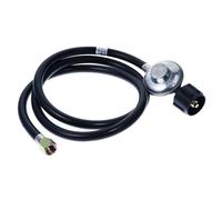 FUTUREORYY Regolatore Gas Bassa Pressione con per Barbecue e Valvola Sicura in Ottone Accessorio per e Riscaldatori Gpl