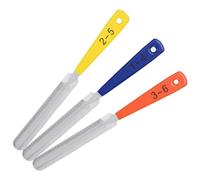 FUTUREORYY Set 3 Lime Per Capotasto Strumenti a Corda, Lime Per Capotasto Chitarra, Basso, e Ukulele, Strumenti Di Liuteria Professionali Per Riparazioni Precise