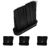 FUTUREORYY Set 4 Testine Spazzola per Pulizia Stufa Accessori per Spolverare Cenere Setole Dense Resistenti Spazzola Compatta per Manutenzione Cucina e Caminetto