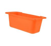 FUTUREORYY Silicone Liner per Raccolta Grassi da Campeggio Antiusura e Resistente per Forno e Frigorifero Accessorio Portatile per Pulizia Facile Compatibile con Blackstone Colore Arancione