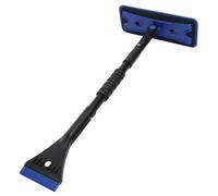 FUTUREORYY Spazzola Neve Auto Retrattile e Raschietto Ghiaccio con Impugnatura EVA Antigelo per Rimozione Neve Ghiaccio e Foglie su Parabrezza Strumento Invernale Facile da Conservare