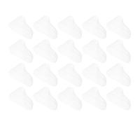 FUTUREORYY Supporti per Scarpe 9 Cm in Plastica Trasparente, Modelli Piedini per Calzini e Stivaletti, Espositori e Stampi per Scarpe Neonata, Set 40 Pezzi per Cameretta e Regalo