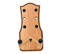 FUTUREORYY Supporto da Parete in Legno per Chitarra Acustica Elettrica e Basso Gancio Salvaspazio per Studio e Casa Compatibile con Ukulele Montaggio Facile Organizer Multi-strumento