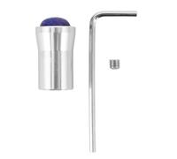 FUTUREORYY Supporto per Diapason 12mm Base Antiscivolo in Pietra Blu per Meditazione e Yoga, Accessorio Stabilizzatore per Diapason da 0,91" per Sessioni di Rilassamento e Frequenza Precisa