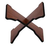 FUTUREORYY Supporto per in Legno Stand per Handpan e Tongue Drum con Struttura Robusta in Silicone e Legno per Esposizione e Conservazione Casa