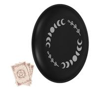 FUTUREORYY Vassoio Portacandele in Acciaio Inossidabile Resistente Supporto Decorativo Cerimoniale Rotondo per Candele da e Soprammobili Moderni Centro Tavola Multifunzionale e Ufficio