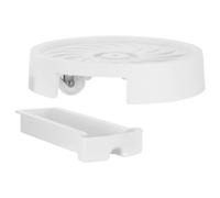 FUTUREORYY Vassoio Portavasi con Ruote Silenziose, Carrello per Piante da Interno ed Esterno con Drenaggio Integrato, Supporto Mobile per Vasi Pesanti, per Giardino, Balcone e Soggiorno