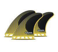 Futures thruster Surfboard fin set P6 Blackstix Pivot M