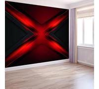 Futurismo Arta da parati fotografica, 250 x 175 cm Carta da parati da parete, Righe Diagonali Geometriche decorazione murale moderna, design per soggiorno, ufficio, corridoio, poster murale