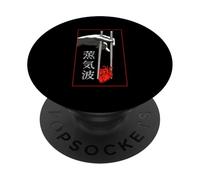 Futurismo Giapponese Estetica Vaporwave Anime Cuore Otaku 80s PopSockets PopGrip Adesivo