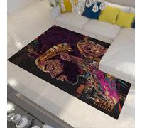 futurismo tappeti da pavimento di grandi dimensioni stile esotico donna e uomo modello di ritratto tappeto interno sottile per soggiorno camera da letto ingresso corridoio 90x120cm
