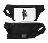 Futuristic Cyborg Walking Forward - Marsupio unisex nero