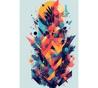 Futuristic Notebook for Kids - Trendy Lined Journal: Perfect for School, Creative Writing & Ideas | Modern Sci-Fi Cover | 6x9 Inches | 120 Pages