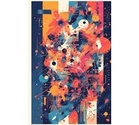 Futuristic Notebook for Kids - Trendy Lined Journal: Perfect for School, Creative Writing & Ideas | Modern Sci-Fi Cover | 6x9 Inches | 120 Pages