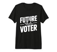 Futuro appassionato di elettori Che Danno Potere al Voto dei Giovani Maglietta Premium