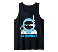 Futuro Astronauta Divertente Spazio Razzo Pianeta Astronomia Amanti Canotta