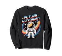 Futuro Astronauta Torna a Scuola Spazio Cartone Animato Felpa
