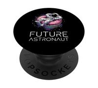 Futuro Astronauta Uomo Nello Spazio Astronomia PopSockets PopGrip Adesivo