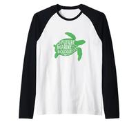 Futuro biologo Marino Tee Ocean Student Biology Maglia con Maniche Raglan