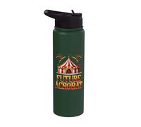 Futuro circo per bambini acrobati Stainless Steel Insulated Water Bottle