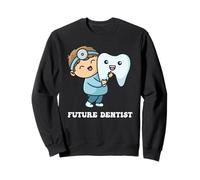 Futuro Dentista Carino Dente Del Fumetto Dentale Grafica Bambini Felpa