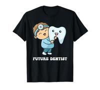 Futuro Dentista Carino Dente Del Fumetto Dentale Grafica Bambini Maglietta