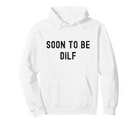 Futuro DILF Caldo papà Uomini Dilfs papà Padri Giorno Detti Felpa con Cappuccio
