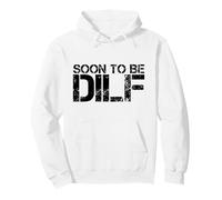 Futuro DILF Caldo papà Uomini Dilfs papà Padri Giorno Detti Felpa con Cappuccio