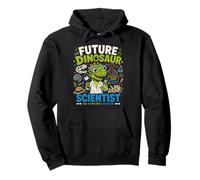Futuro Dinosaur Scienziato Volcano Explorer Bambini Felpa con Cappuccio