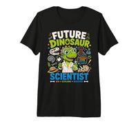 Futuro Dinosaur Scienziato Volcano Explorer Bambini Maglietta Premium
