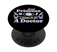 Futuro Dottore Ragazza Aspirante Medico Pre Med Studente Ragazze PopSockets PopGrip Adesivo
