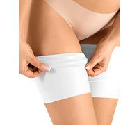 Futuro Fashion Fasce elastiche per cosce da donna, anti-sfregamento, elastiche, in raso, in silicone, antiscivolo, per sfregare le gambe, contro l'attrito, colori classici