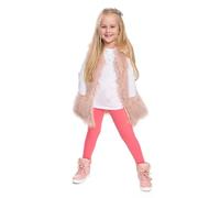 Futuro Fashion Leggings Bambina in Cotone Pantaloni Bambine E Ragazze Lisci A Lunghezza Intera Elasticizzati Leggings Colorati Opachi Adatti per Il E per Giorni, età 2-13