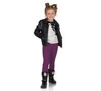 Futuro Fashion Leggings Bambina in Cotone Pantaloni Bambine E Ragazze Lisci A Lunghezza Intera Elasticizzati Leggings Colorati Opachi Adatti per Il E per Giorni, età 2-13