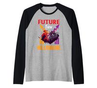 Futuro Forex Millionaire Trading Mercati azionari Day Trader Maglia con Maniche Raglan