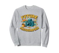 Futuro Fotografo Creative Camera Bambini Carriera immaginazione Felpa