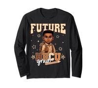 Futuro HBCU Grad Black Boy Storia della Laurea HBCU Kids Maglia a Manica