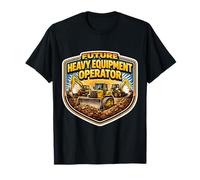 Futuro Heavy Equipment Operator Ragazzi Bambini Bambino Buldozer Maglietta