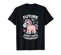 Futuro Hobby Cavallo Campione Carino Kawaii Pony Maglietta