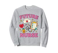 Futuro Infermiera Infermieristica Studente Scuola di Medicina Vita Bambini Carriera Felpa