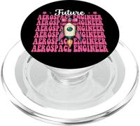 Futuro Ingegnere Aerospaziale Ingegneria Ragazza Aeronautica PopSockets PopGrip per MagSafe