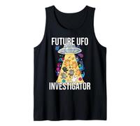 Futuro Investigatore UFO Gatti Carini e Dischi Volanti Canotta