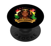 Futuro laureato HBCU - Radici africane del mese della storia nera PopSockets PopGrip Adesivo
