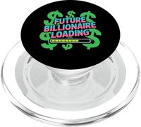Futuro miliardario Caricamento Vintage Funny Billionaire Memes PopSockets PopGrip per MagSafe