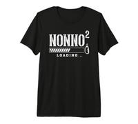 Futuro Nonno, Annuncio di Un Bambino per Il Nonno, Secondo Maglietta Premium