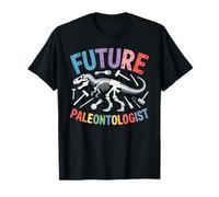 Futuro Paleontologo Dino Skeleton Fossili Maglietta