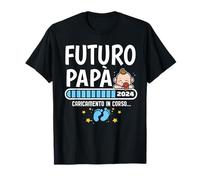 Futuro Papà 2024 Loading Regali Divertente Per Papa Padre Maglietta
