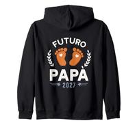 Futuro papà 2027 Bebè in Arrivo Felpa con Cappuccio