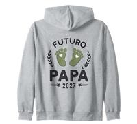 Futuro papà 2027 Bebè in Arrivo Felpa con Cappuccio