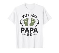 Futuro papà 2027 Bebè in Arrivo Maglietta